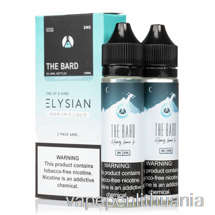 Bard - Elysian Labs - 120 Ml 0mg Vape Skysčio